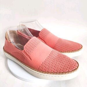 Ugg Sammy Slip On Comfort Knit Sneakers Coral Women's Size 8.5 Preppy‎ 1016750